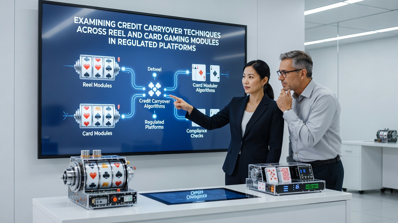 Detailed view of credit transfer confirmation screen linking reel winnings to card game balance