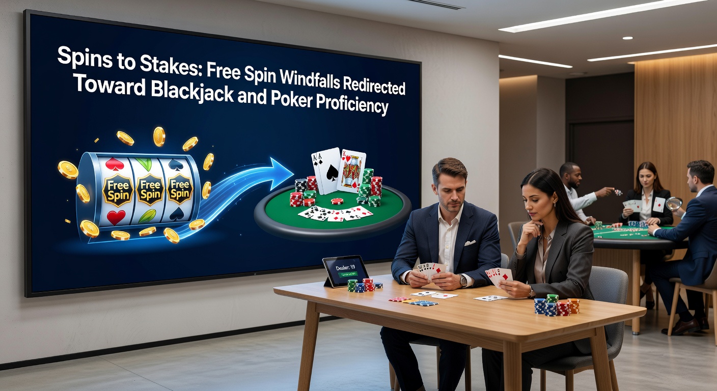 Close-up of a blackjack hand with poker chips nearby, illustrating strategic bets funded by slot winnings